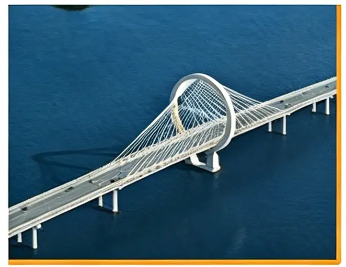 High-strength bridge bolts and structural fasteners for cable-stayed bridge construction