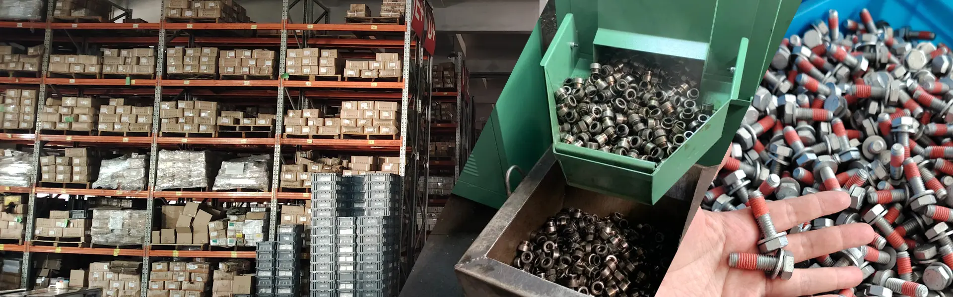 One-stop industrial fastener manufacturing service - From production to massive inventory