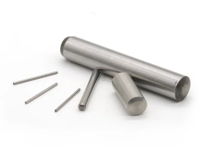 Precision stainless steel dowel pins and cylindrical shafts - CNC turned parts